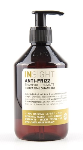 Shampoo Idratante Anti-Frizz Anti Crespo 400 ml Insight 0