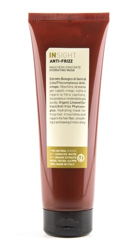 Maschera Idratante Anti Crespo Anti Frizz 250 ml Insight 0