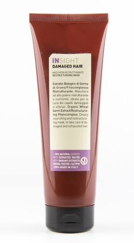 Maschera Ristrutturante per Capelli Danneggiati 250 ml Insight 0