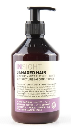 Condizionante Ristrutturante Insight per Capelli Danneggiati 400 ml 0