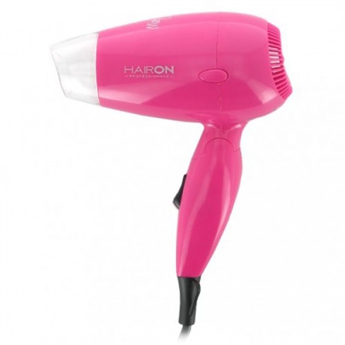 Mini Phon da Viaggio Caleido Hairon con Manico Pieghevole Fucsia 800 Watt 0