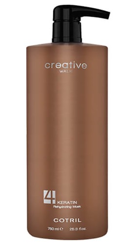 Maschera Rehydrating Cotril alla Cheratina Reidratante Creative Walk Keratin 750 ml 0