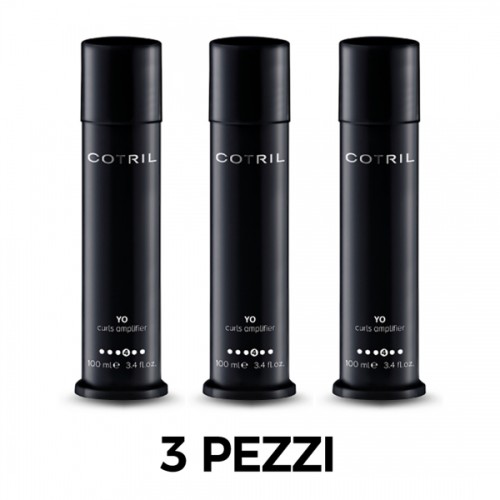 Kit 3 Pezzi Yo Curls Amplifier Cotril Creative Walk Crema Amplificatrice 100ml 0