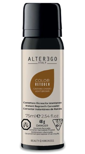 Correttore di Ricrescita Alter Ego Color Retouch Castano Chiaro 75 ml 0