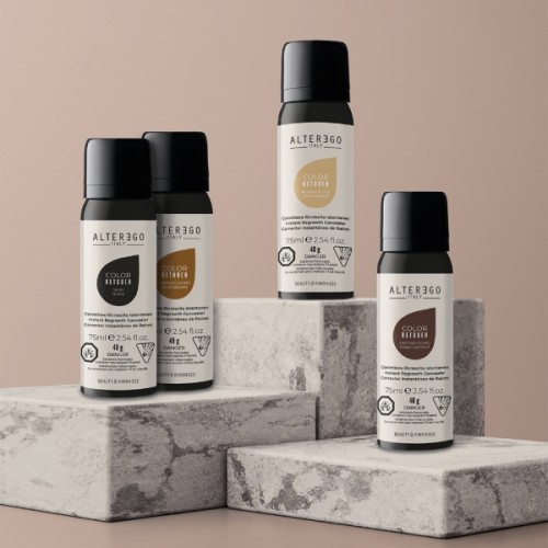 Correttore di Ricrescita Alter Ego Color Retouch Nero 75 ml 1