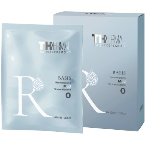 Fango Rimineralizzante Emsibeth Thermal Aqvaceremony per Capelli Fragili 6x40 ml 0