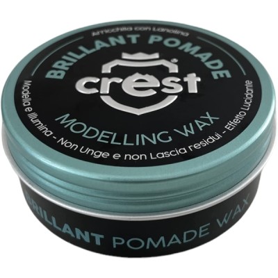 Cera Brillant Pomade Crest Tenuta Media 100 ml