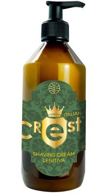 Crema da Barba Lenitiva Italian Crest Shaving Cream 500 ml