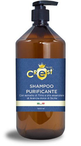 Shampoo Antigrasso Purificante Italian Crest 1000 ml 0