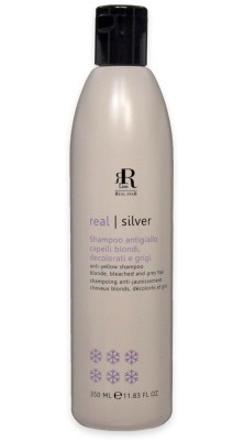 Shampoo Antigiallo Real Star Capelli Biondi, Decolorati e Grigi 350 ml