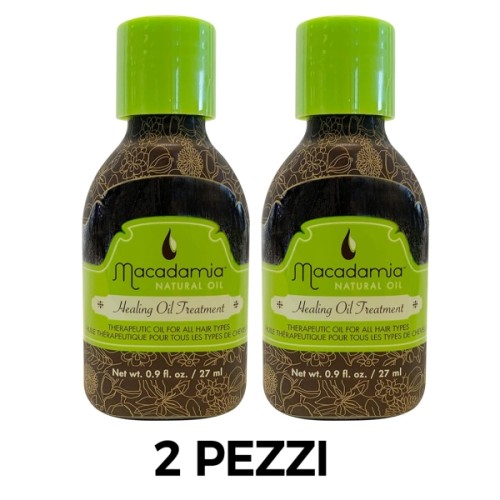 KIT 2 Pezzi Olio Macadamia Healing Oil Treatment 27 ml 0