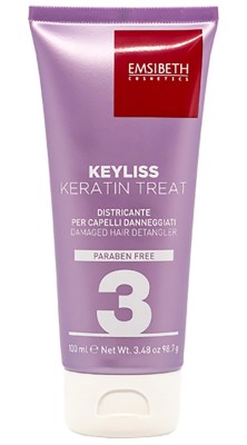 Districante per Capelli Danneggiati Keyliss Emsibeth Keratin treat Damaged Hair Detangler 100 ml
