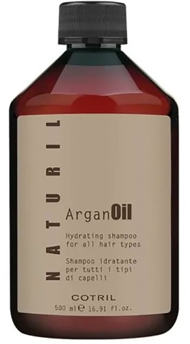 Shampoo Naturil Cotril Argan Oil Hydrating Idratante per Tutti i Tipi di Capelli 500 ml 0
