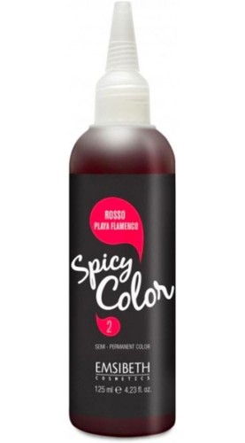 Spicy Color Emsibeth Rosso Playa Flamenco Red Colorazione Semi Permanente 125 ml 0