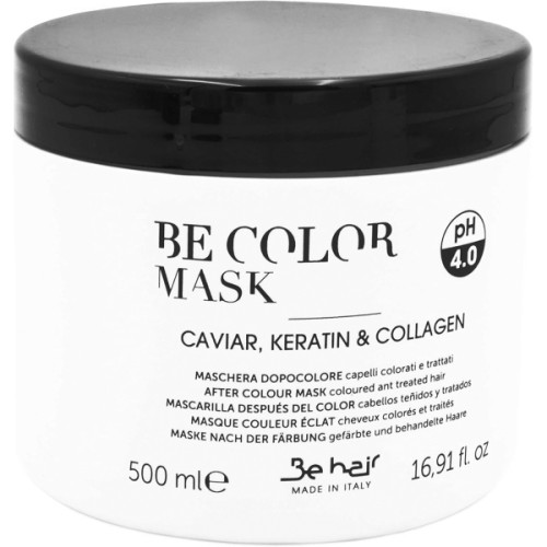Maschera Dopocolore Be Hair Capelli Colorati Be Color Mask Caviar, Keratin e Collagen 500 ml 0