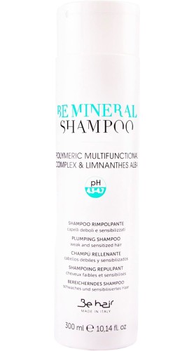 Shampoo Rimpolpante Be Hair Be Mineral Capelli Deboli e Sensibilizzati 300 ml 0