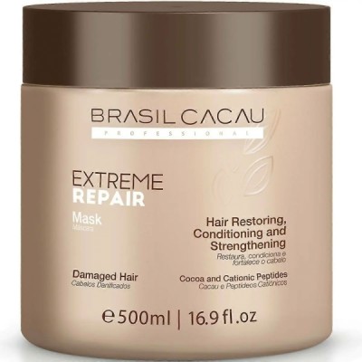 Maschera Cadiveu Extreme Repair Mask Brasil Cacau per Capelli Danneggiati 500 ml