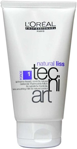 Latte Termo-Lisciante Tecni Art Natural Liss Force 1 L'Oreal 150 ml 0