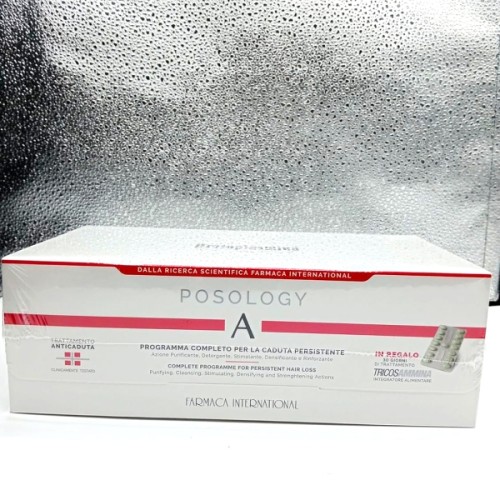 Kit Posology Protoplasmina Trattamento Anticaduta con Omaggio 30 compresse di integratore tricosammina 1