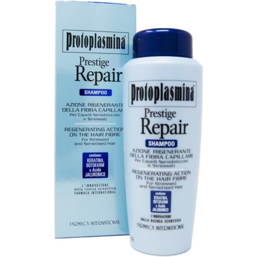 Shampoo Protoplasmina Prestige Repair Azione Rigenerante per Capelli Sensibilizzati e Stressati 300 ml 0