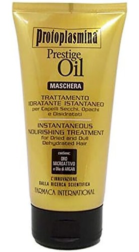Maschera Protoplasmina Prestige Oil Trattamento Idratante Istantaneo per Capelli Secchi 150 ml 0