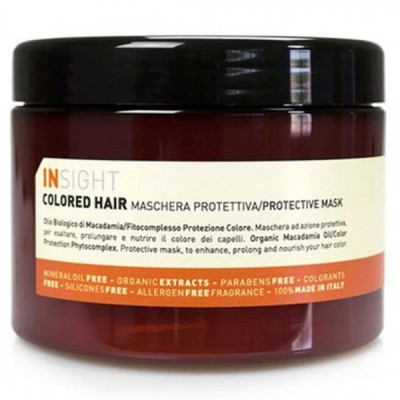 Maschera Protettiva per Capelli Colorati Colored Hair insight 500 ml