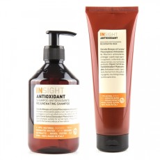 Kit Solare Capelli Shampoo 400 ml + Maschera 250 ml Insight Antiossidante Rejuvenating