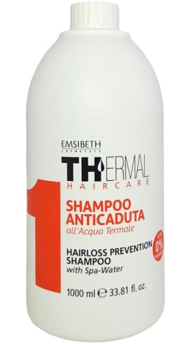 Shampoo Anticaduta Emsibeth all'Acqua Termale 1000 ml Hairloss Prevention 0