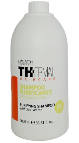 Shampoo Purificante Emsibeth Thermal Purifying all'Acqua Termale 1000 ml 0