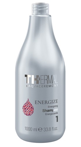 Shampoo Anticaduta Emsibeth Energizzante Thermal Aqvaceremony Energize all'Acqua Termale 1000 ml 0