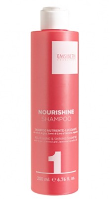 Shampoo Nourishine Emsibeth Nutriente Lucidante per Capelli Danneggiati 200 ml