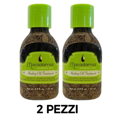 KIT 2 Pezzi Olio Macadamia Healing Oil Treatment 27 ml