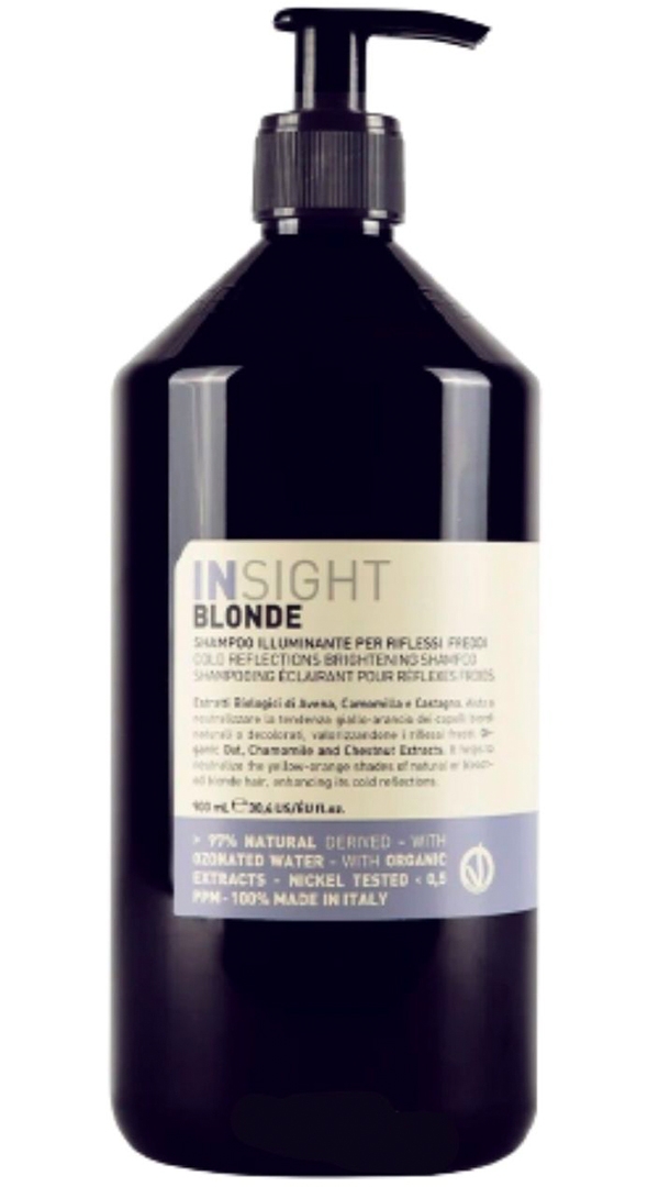 Shampoo Illuminante Insight Blonde per Riflessi Freddi 900 ml