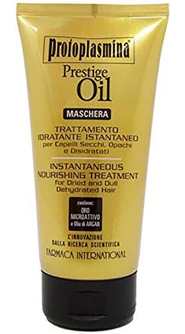 Maschera Protoplasmina Prestige Oil Trattamento Idratante Istantaneo per Capelli Secchi 150 ml